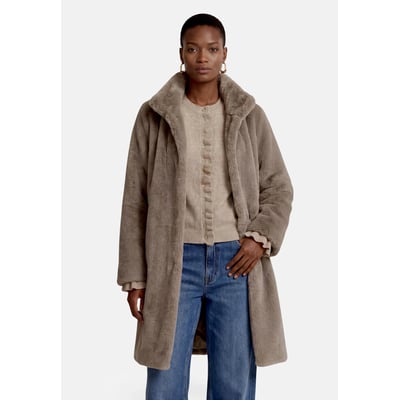 Manteau court à col droit ZERO