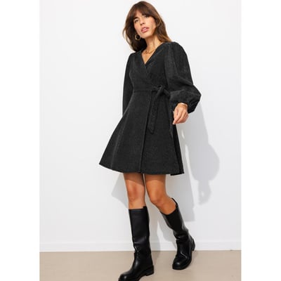 Robe portefeuille léopard PROMOD