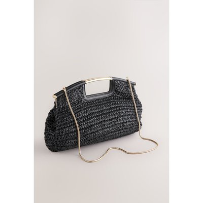 Pochette en raphia NEXT