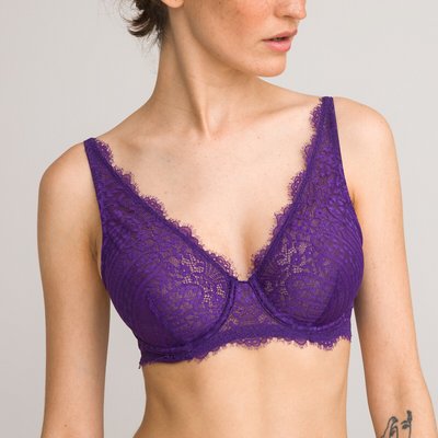 Soutien-gorge foulard tout dentelle, Eyelash LA REDOUTE COLLECTIONS