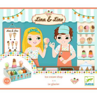 Le glacier de Lina  and  Lino DJECO