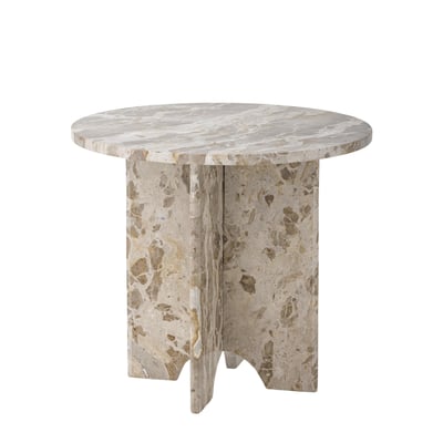Table d'appoint en marbre JASMIA BLOOMINGVILLE