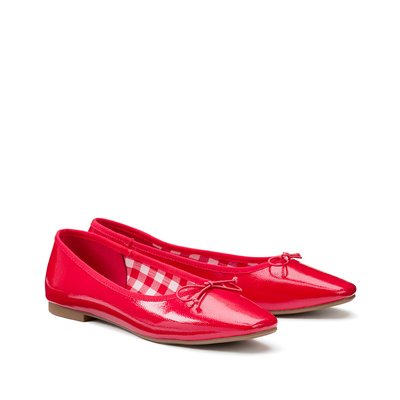 Балетки лакированные LA REDOUTE COLLECTIONS