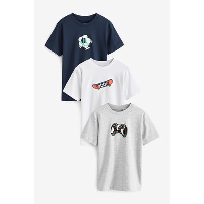 T-shirt manches courtes, lot de 3 NEXT