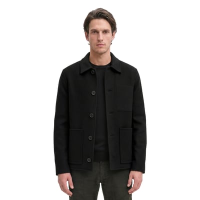 Veste en laine coupe classique en laine mélangée double face toute douce MARC O'POLO