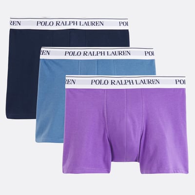 Lot de 3 slips-boxers coton stretch POLO RALPH LAUREN