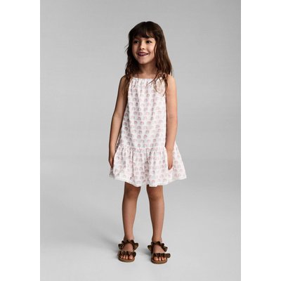 Robe bretelles broderie florale MANGO BABY
