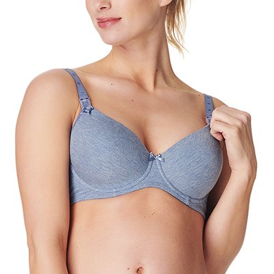 Soutien-gorge d'allaitement rembourré COTTON MELANGE NOPPIES