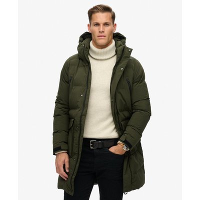 Doudoune longue à capuche SUPERDRY