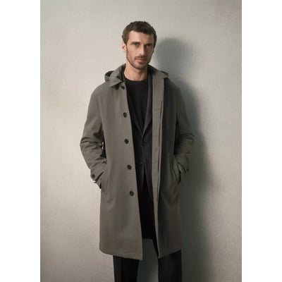 Trench thermorégulateur déperlant MANGO MAN