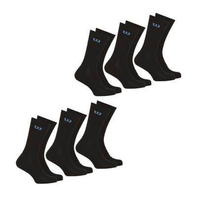 Chaussettes mi-hautes, lot de 6 paires, essentiel WILSON