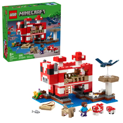 Minecraft La maison des Champimeuhs LEGO