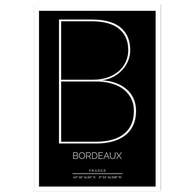 Poster b bordeaux HEXOA