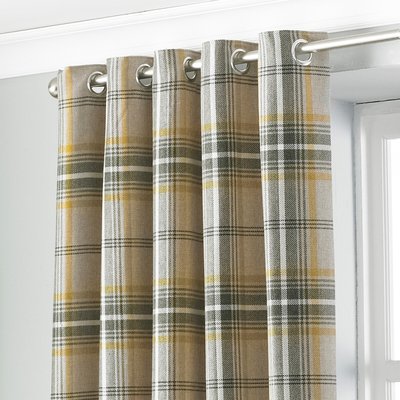 Aviemore Faux-Wool Eyelet Curtains PAOLETTI