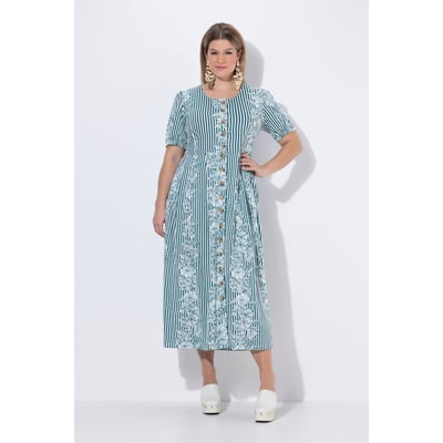Robe maxi oversize en jersey. Décolleté rond ULLA POPKEN