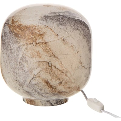 Lampe de table boule en verre soufflé RECOLLECTION