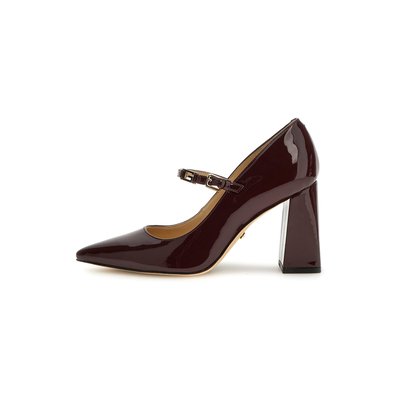 Escarpins bordeaux vernis shop