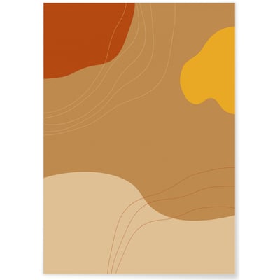 Affiche Abstract Background 4 L'AFFICHERIE