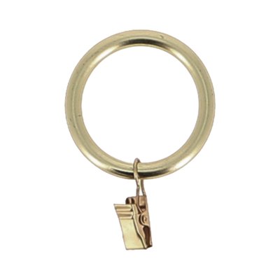 Lot de 10 anneaux D52 avec pince  pour tringle - D28 MOBOIS