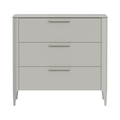 Комод с 3 ящиками 90 см из массива бука SO'HOME