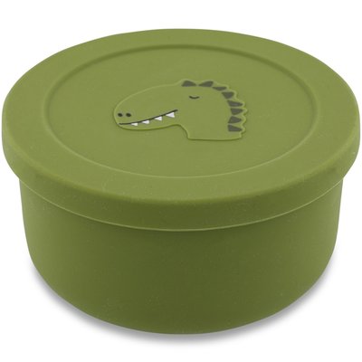Boîte à goûter en silicone Mr. Dino TRIXIE