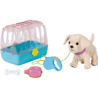 Baby born Mon chien Lucky avec box ZAPF CREATION