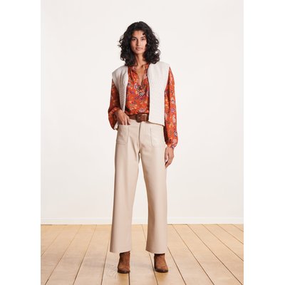 Pantalon large similicuir LA FEE MARABOUTEE