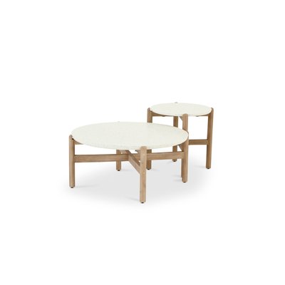 Table basse, terrazo, 2 tables, PROVENZA DEFORA HOME