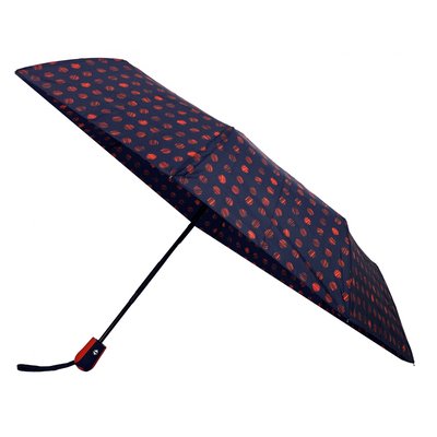 Parapluie pliable avec ouverture et fermeture automatique Happy Swan BLEU CERISE