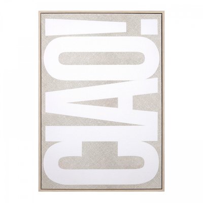 55x80cm Adios Printed Canvas SO'HOME