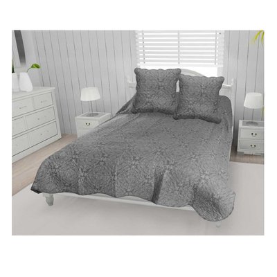 Couvre lit microfibre + taies arabesque EDEN