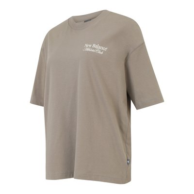 Linear Graphic Oversized T-Shirt T-shirt col rond manches courtes. NEW BALANCE