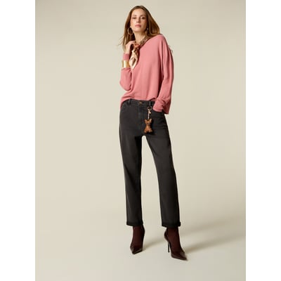 Jean boyslim noir délavé OLTRE