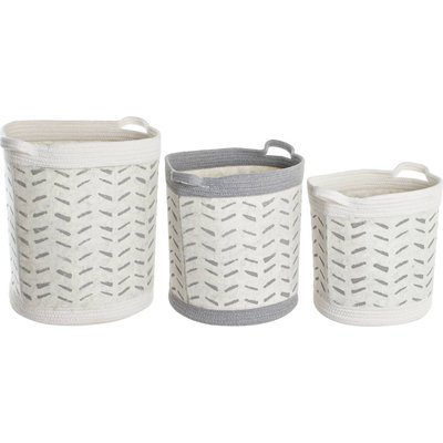 Panier en coton pour rangement chic RECOLLECTION
