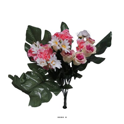 Bouquet de fleurs artificielles roses, oeill ARTIFICIELLES