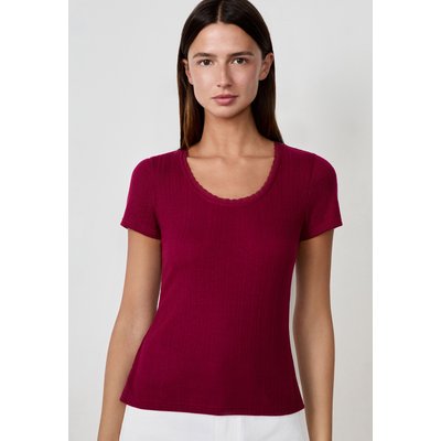 T-shirt en maille manches courtes GET ETAM