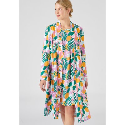 Robe de chambre en pur coton peigné DAMART