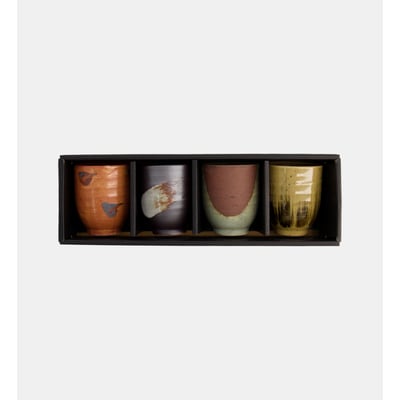 Coffret de 4 gobelets TOKYO DESIGN STUDIO