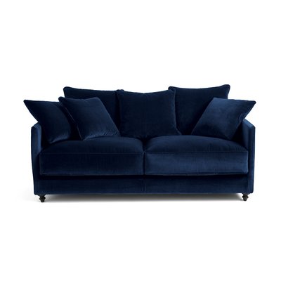 Sofá cama compacto aterciopelado, Lazare AM.PM