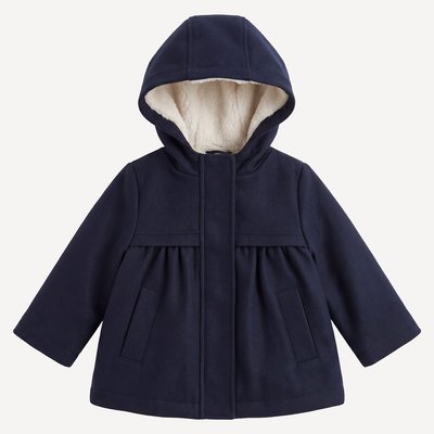 Manteau à capuche, doublure duveteuse LA REDOUTE COLLECTIONS