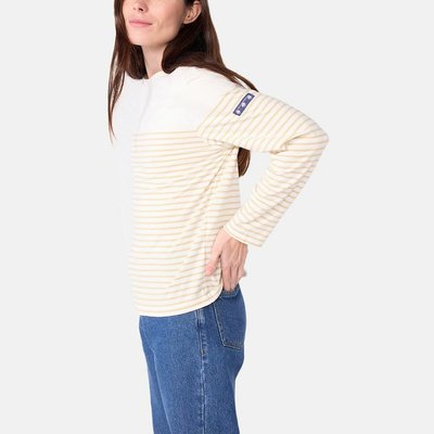 T-shirt marinière femme en coton PETIT BATEAU