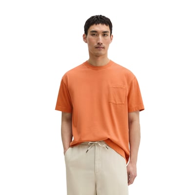 T-shirt relaxed en jersey de coton bio épais MARC O'POLO