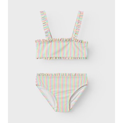 Maillot de bain 2 pièces à rayures 7/8-13/14 ans NAME IT