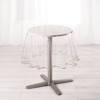 Nappe ronde finition biais coloré DOUCEUR D'INTÉRIEUR