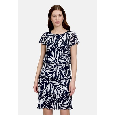Robe à volants à encolure bateau BETTY BARCLAY