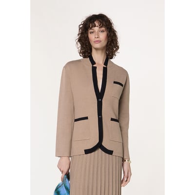 Veste bicolore en maille double face RODIER
