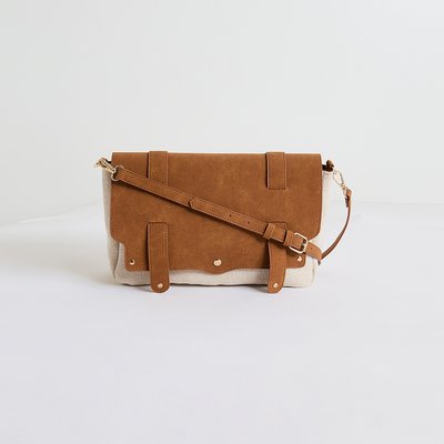 Sac besace bi-matière GRAIN DE MALICE
