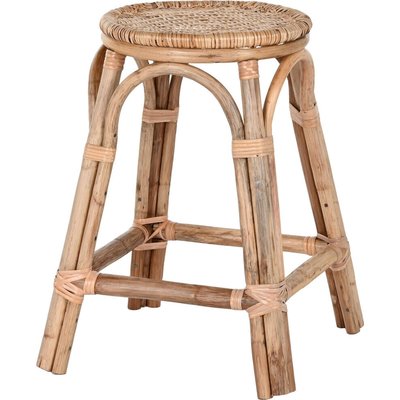 Tabouret en rotin naturel style Bali RECOLLECTION