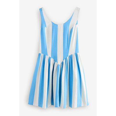 Robe courte sans manches à encolure dégagée NEXT