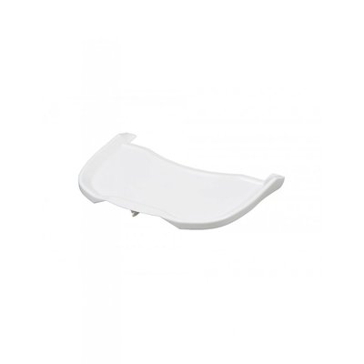 Pack Chaise haute pliante Sarah Hybride vieux rose et sa tablette blanche amovible COMBELLE